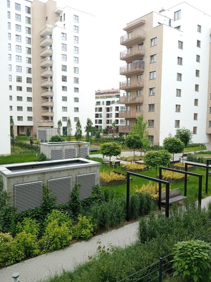 Zloty Apartament Bokserska Warschau Exterior foto
